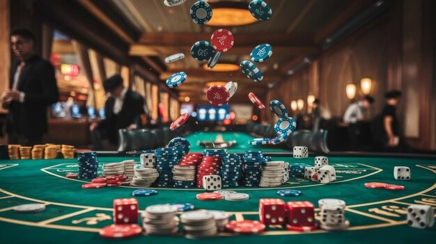 Live dealer blackjack table at gajahbola with multi-camera feed